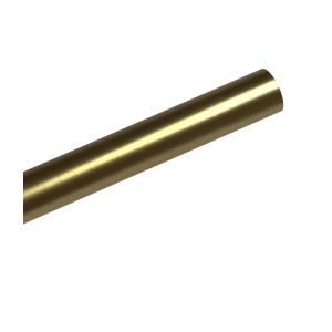 Штанга Ф19 мм, цвет латунь (матовое золото), 1,6 м, металл